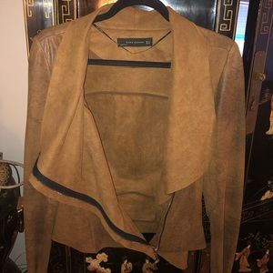 Zara Woman’s Faux Suede Jacket